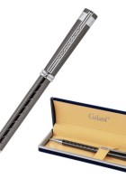 Ручка подарочная шариковая GALANT 'MARINUS', корпус оружейный металл, детали хром, узел 0,7 мм